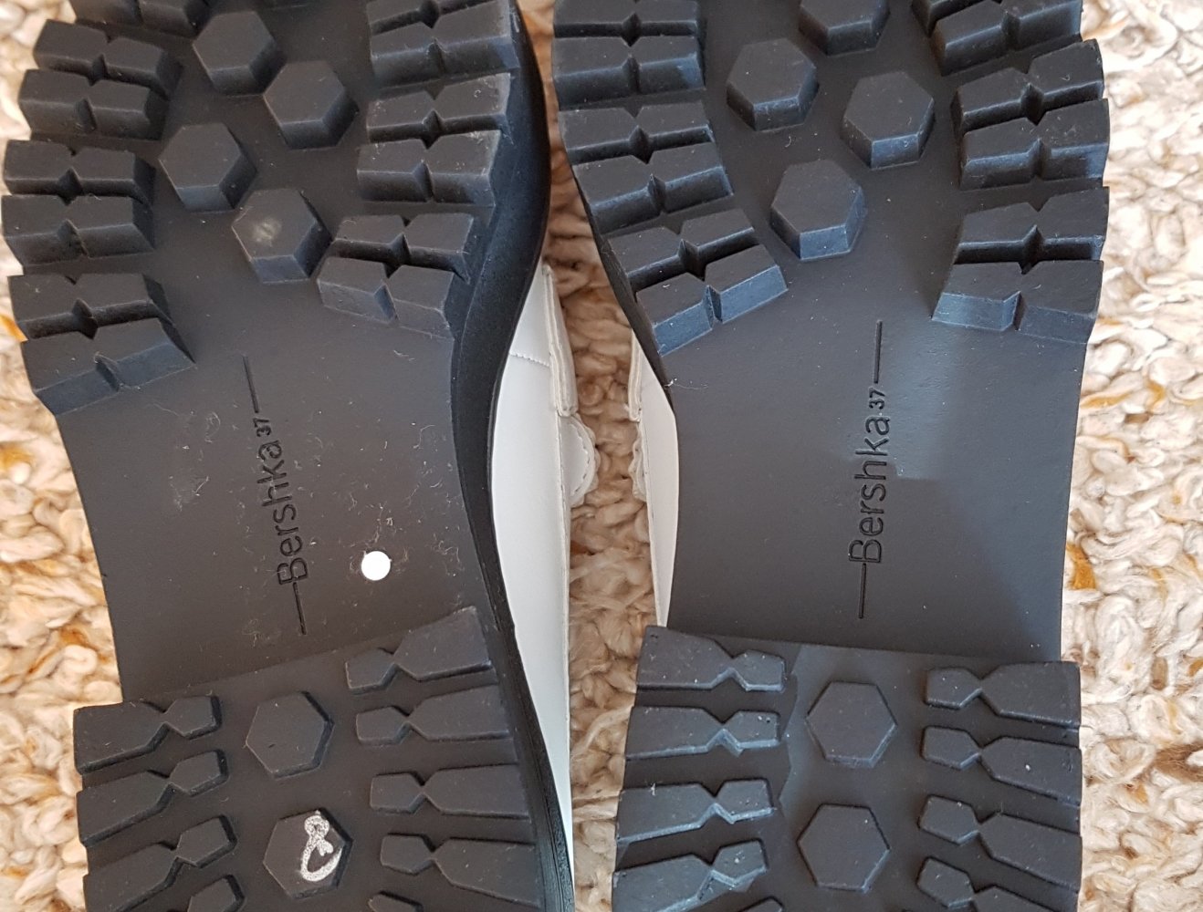 Neue Weiße Sneaker Slipper  mit Plateau Gr.37
