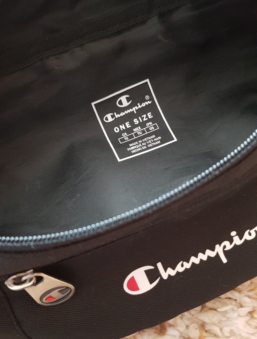 Champion kleine Bauchtasche schwarz Unisex