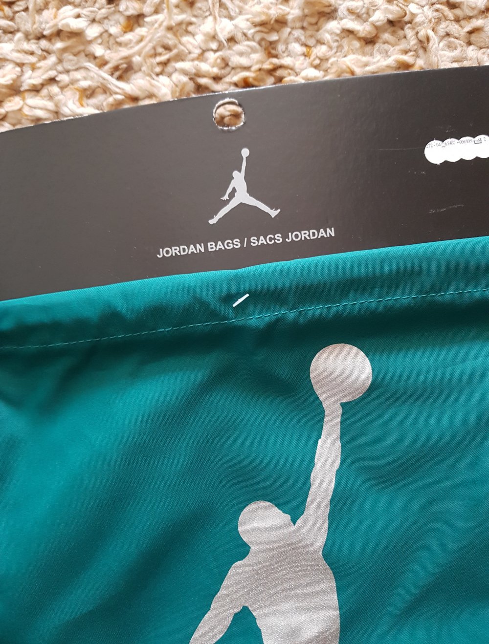 Neu! Bag Sport Unisex Jumpman türkis
