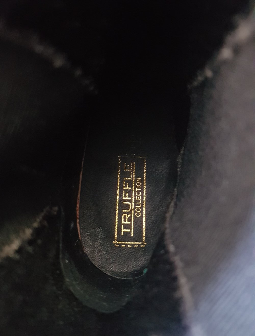 Plateau Stiefel Chelsea Boots schwarz braun Gr.38