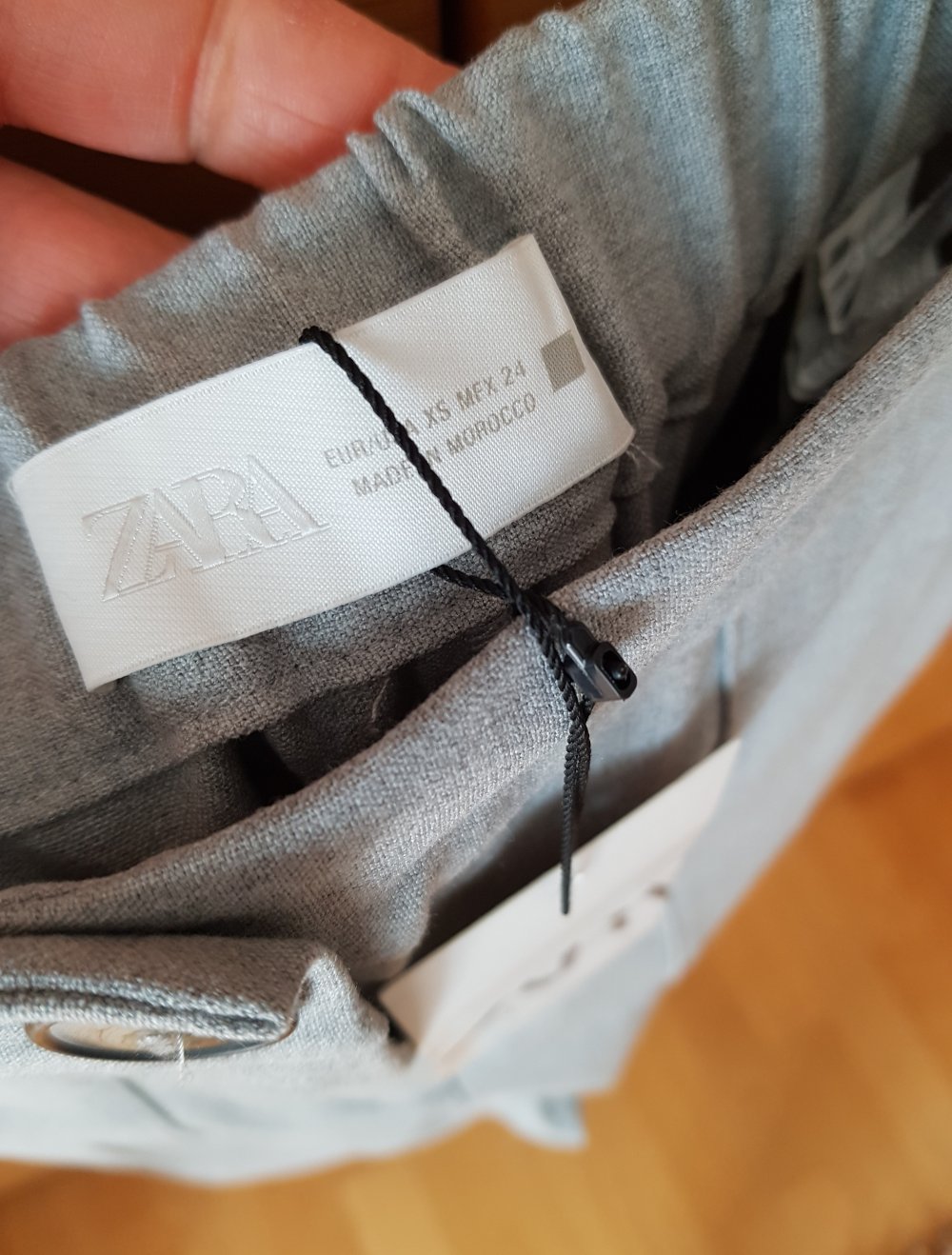 Zara Stoffhose  Jogginghose  Jogger  grau Gr.XS