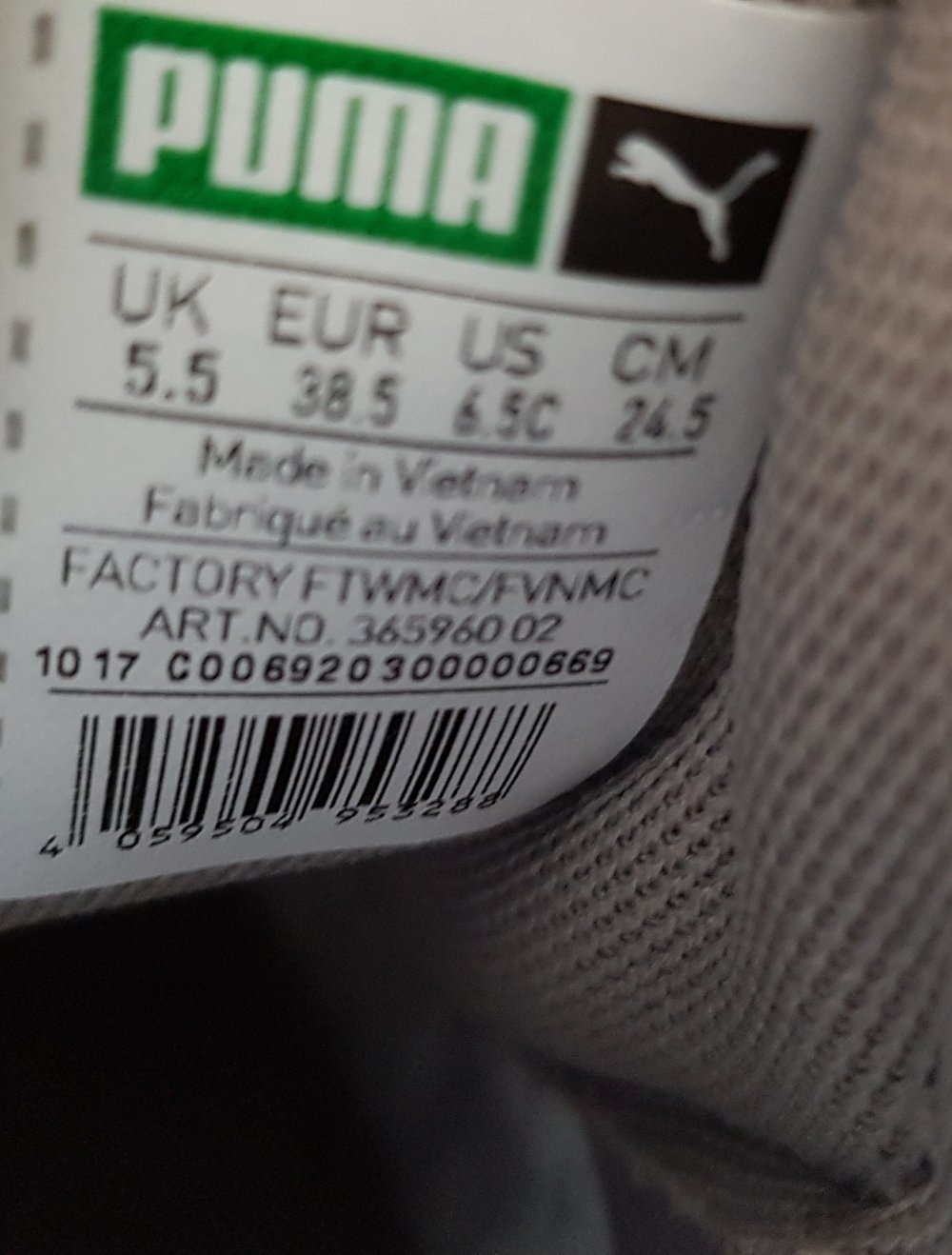 Puma Plateau  Sneaker Wildleder hellgrau Gr.38.5