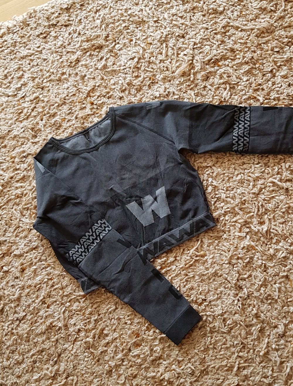 Alexander Wang ×H&M Croptop Gr. M grau