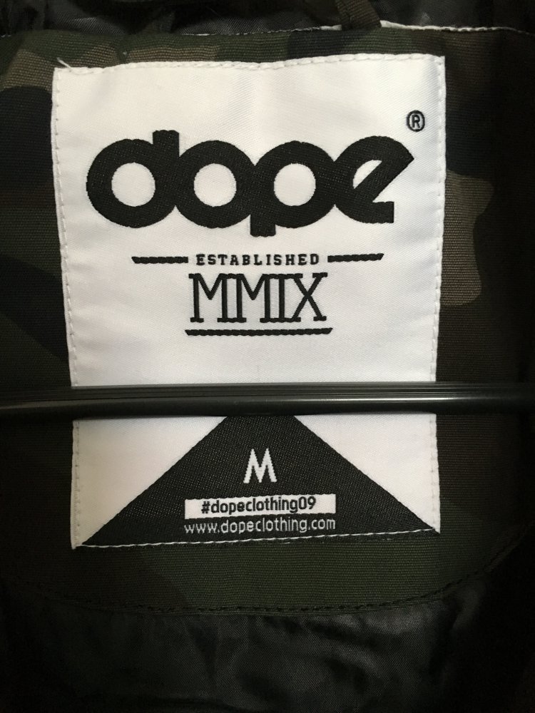 Jacke Parka Dope Move Camouflage Größe M Jacke Parka Dope Move Camouflage Größe M