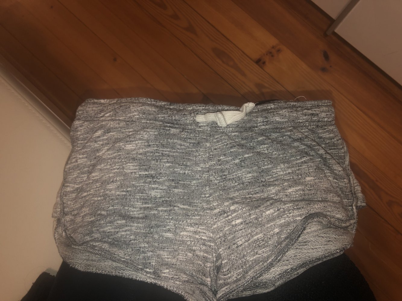Shorts Grau meliert