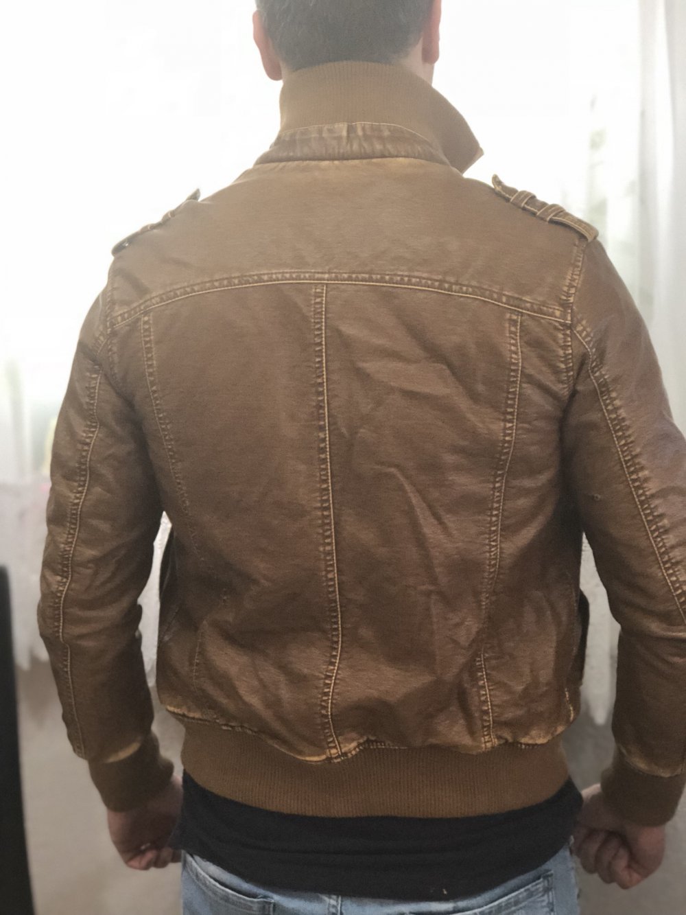 Kunstlederjacke 