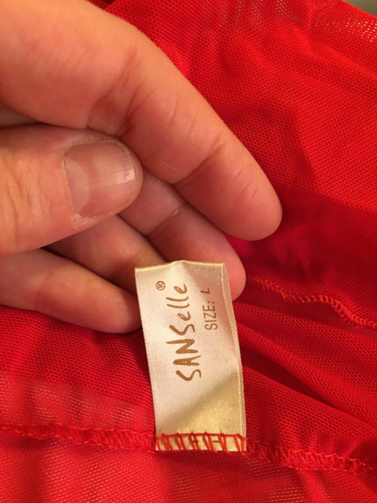 Negligé rot 