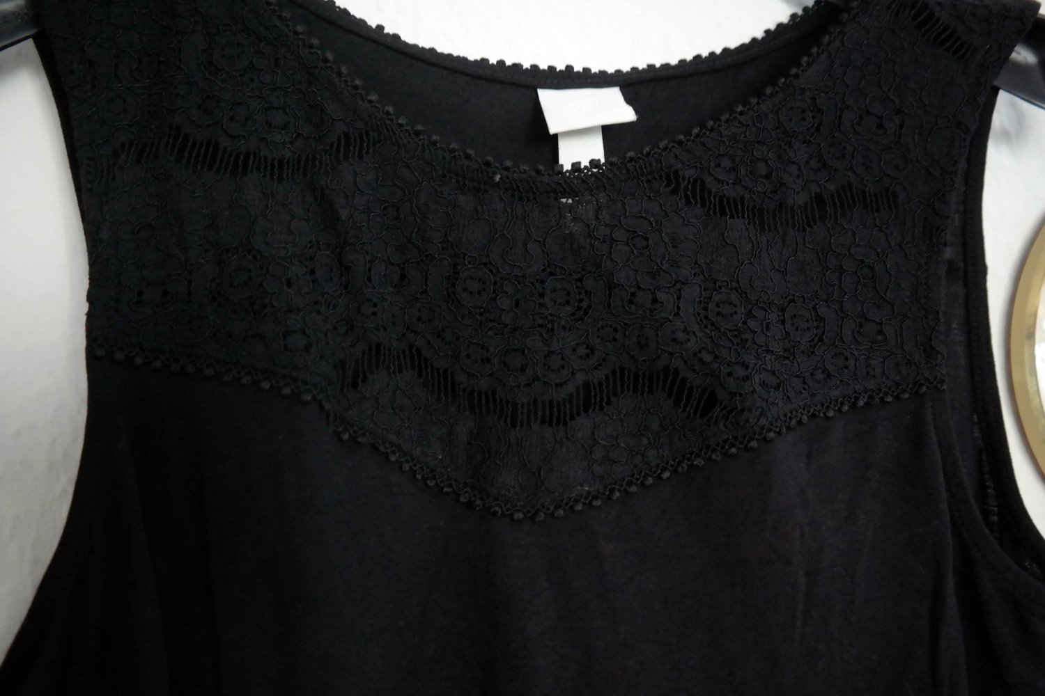 H&M Top Tanktop Spitze Spitzentop Büro Blazer Business M 38