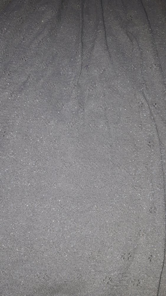 Silbernes Glitzerkleid