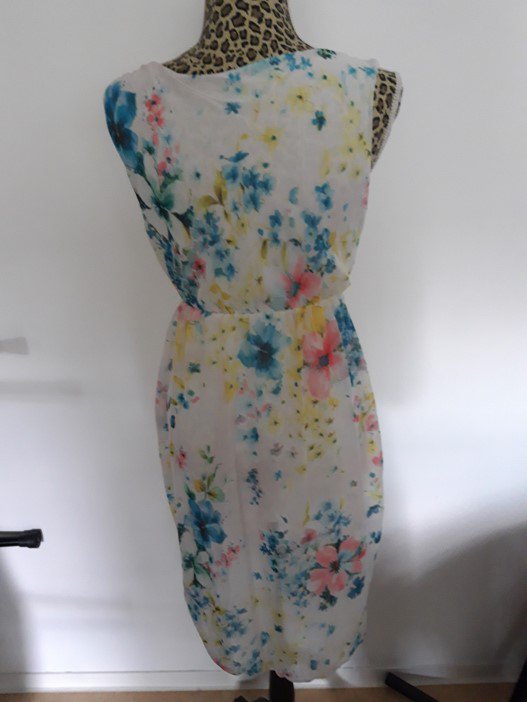kurzes Sommerkleid - Floral Print