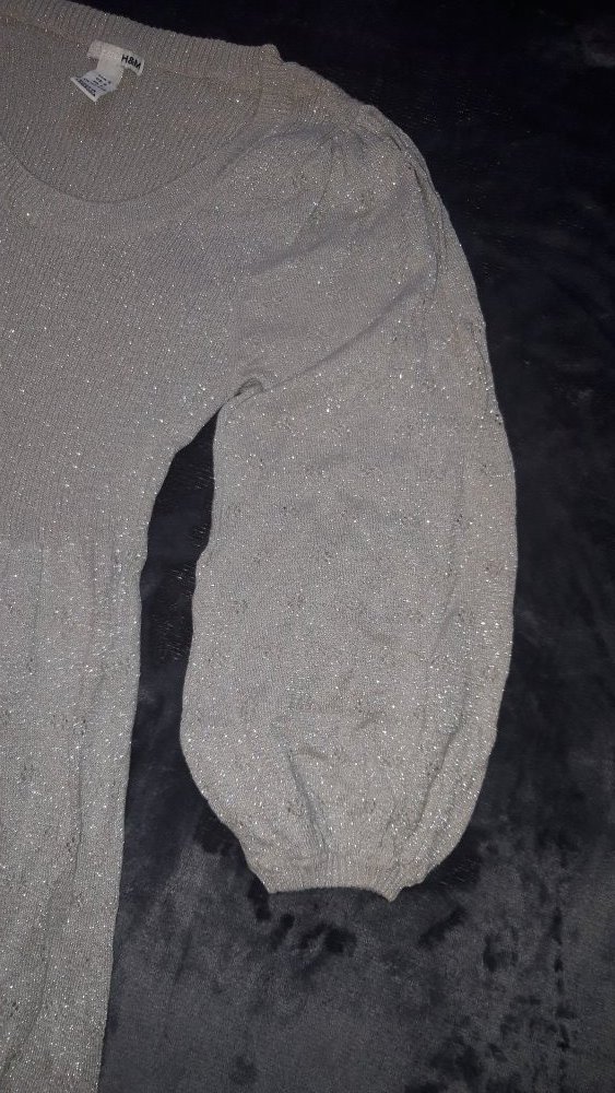 Silbernes Glitzerkleid