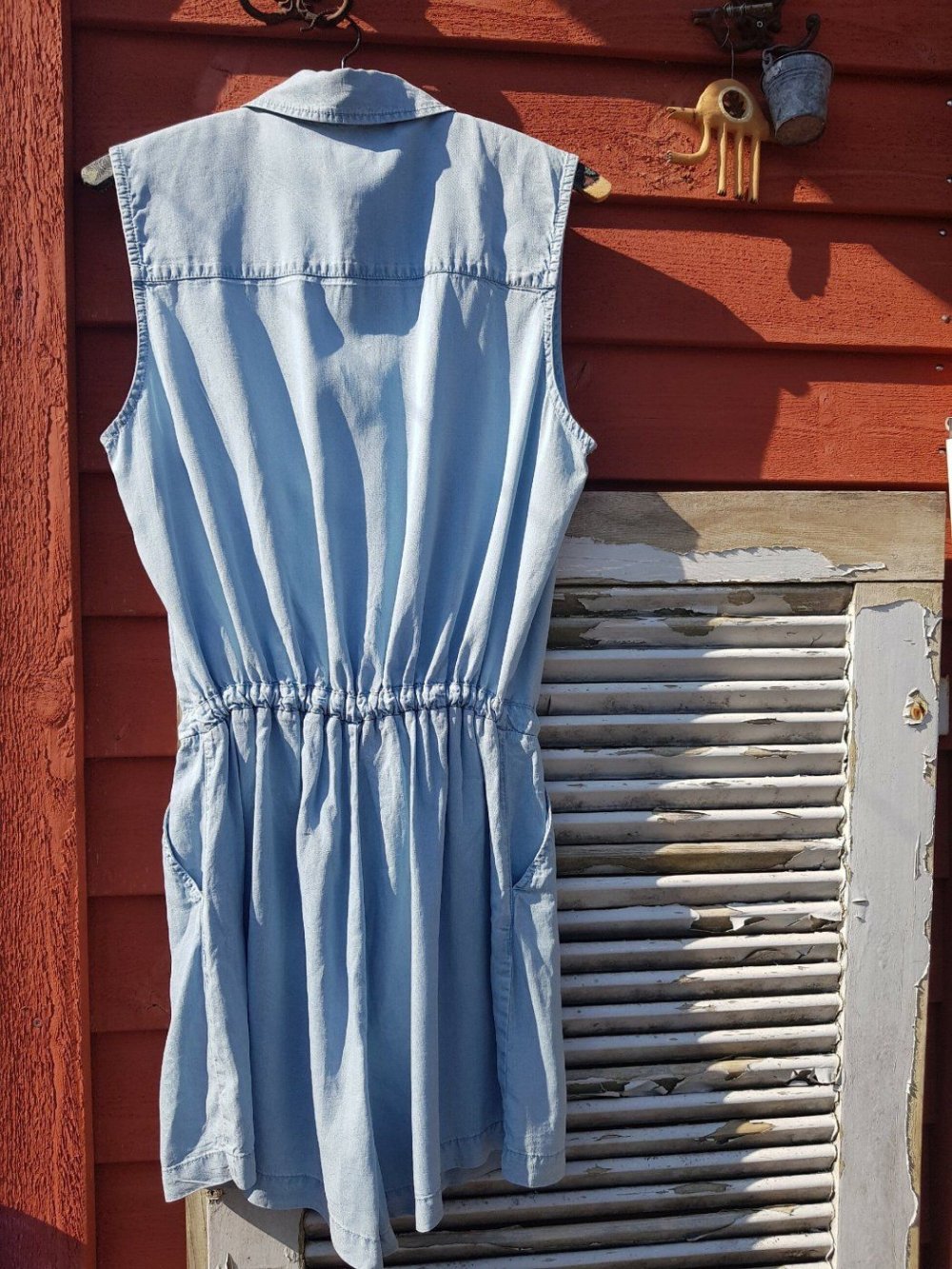 NEU/Etikett ONLY Jumpsuit 38/M playsuit eco friendly blue denim Jumpsuit 100% Naturfaser Tencel