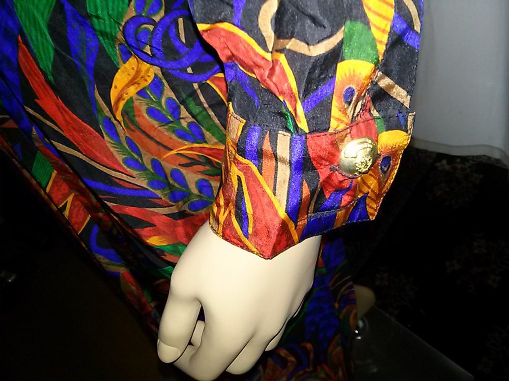 Seidenkleid - Modellkleid von Sautter-Gr.42