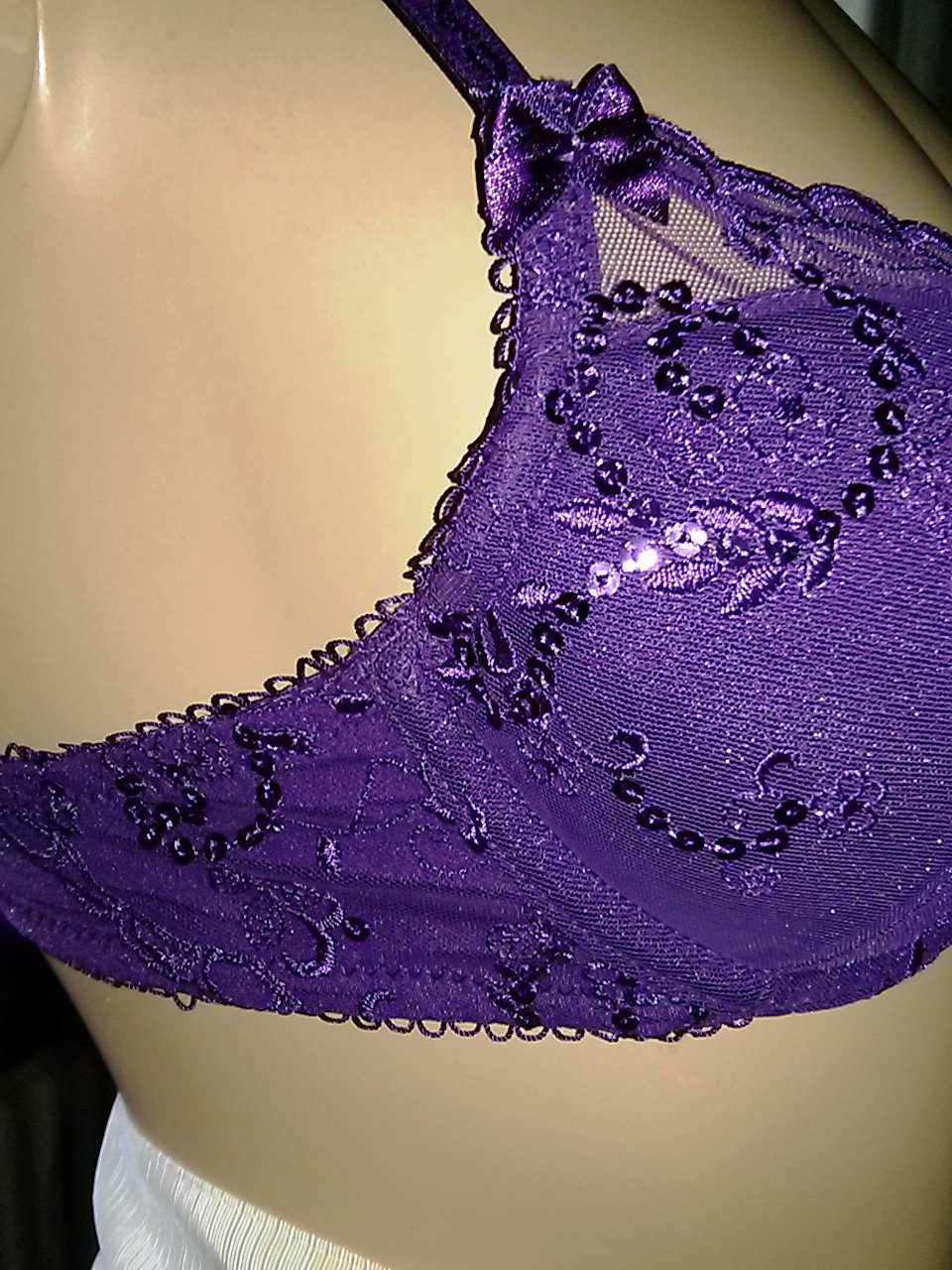 Push-up BH von Lascana- Gr. 75 A- lila-neu