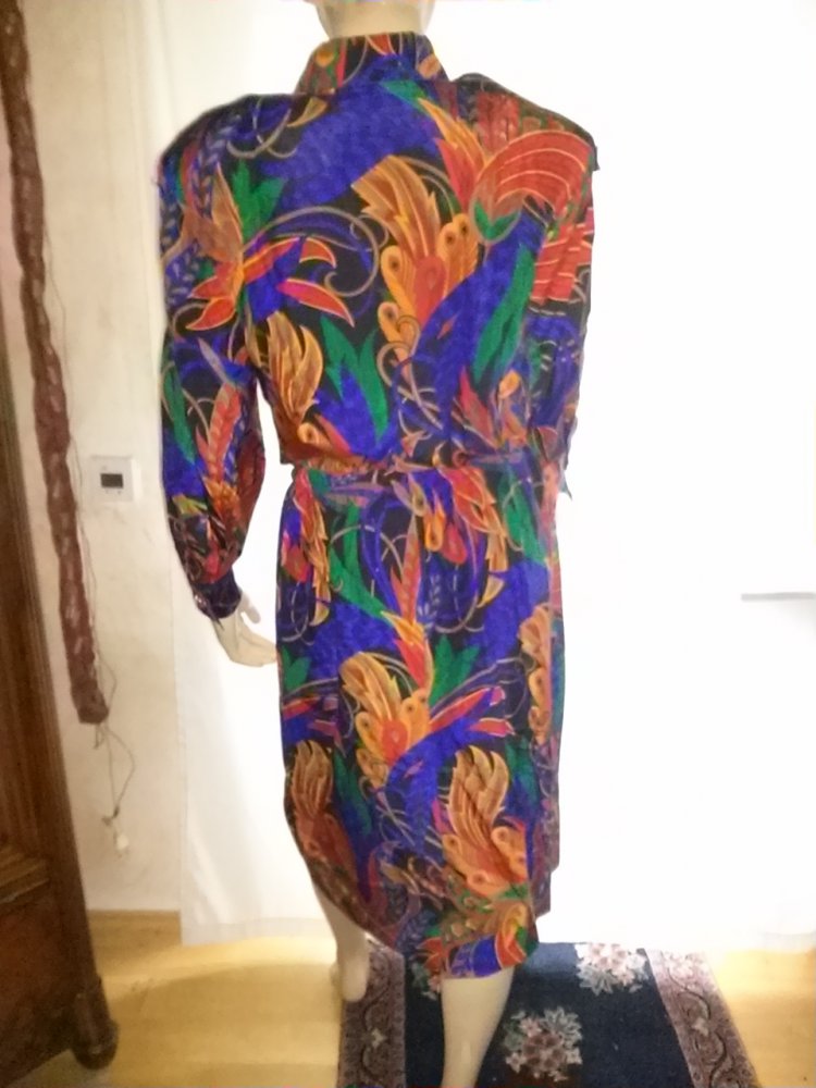 Seidenkleid - Modellkleid von Sautter-Gr.42