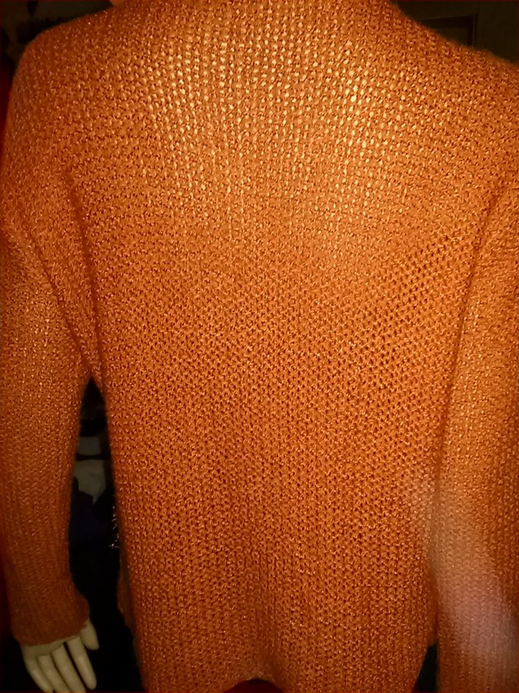 Mirasati Strickjacke- Gr.M/L-orange Töne