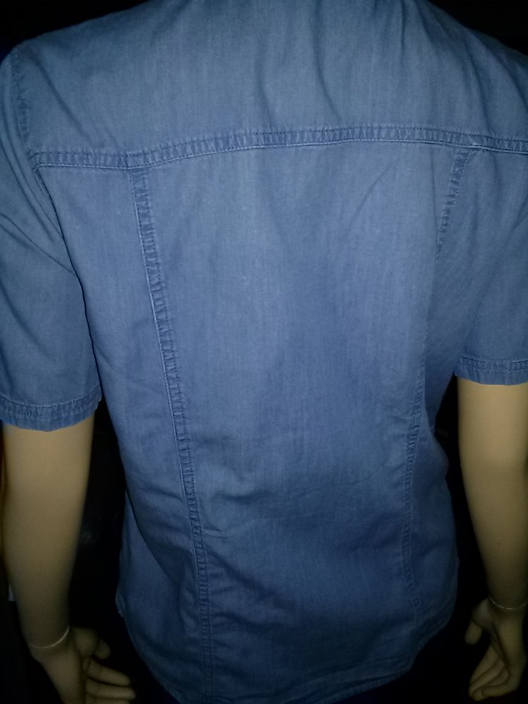Jeansbluse - Gr.38