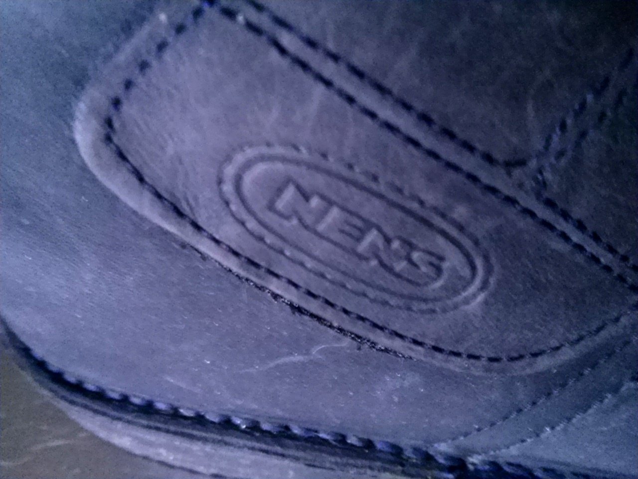 Kinderschuhe von Nens- blauer Leder-halbstiefel- Gr.33- für Jungen/ Mädchen-neu