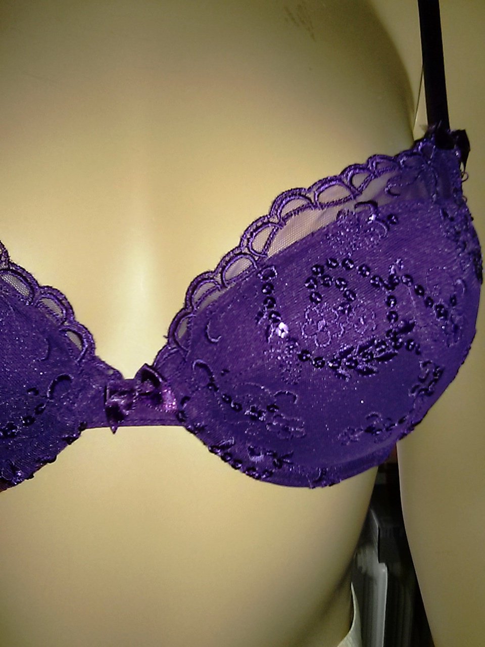 Push-up BH von Lascana- Gr. 75 A- lila-neu