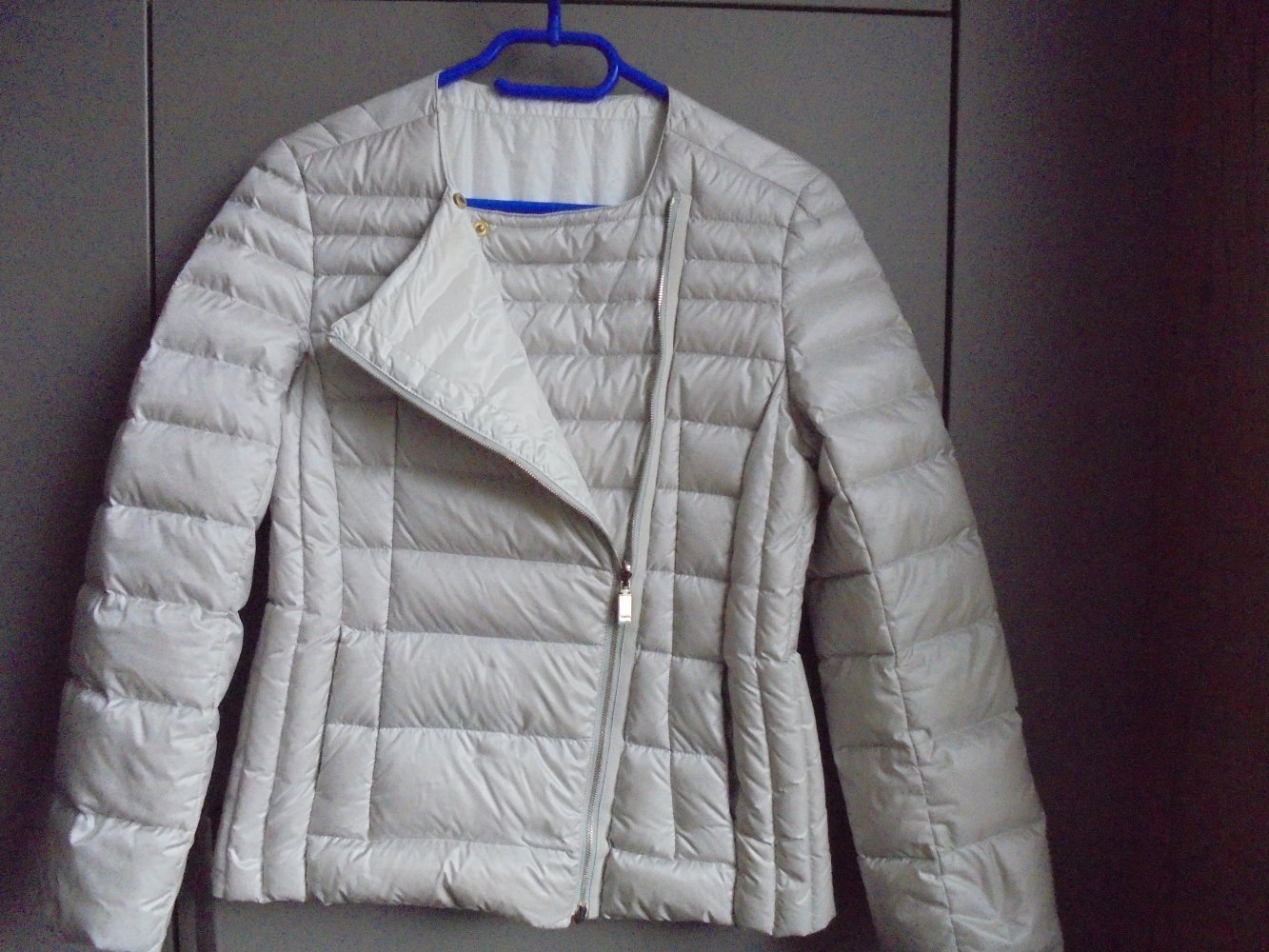 elegante Damen Steppjacke Gr. 36/38 in creme/beige neuwertig