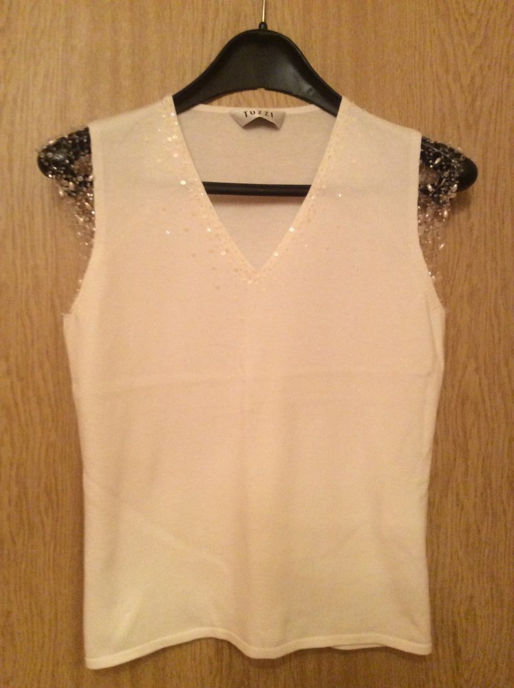 Top mit Pailletten