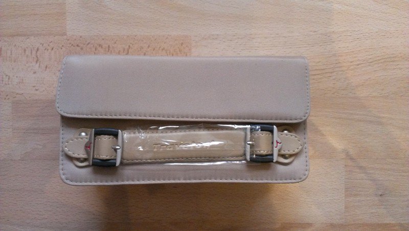 Kuverttasche beige