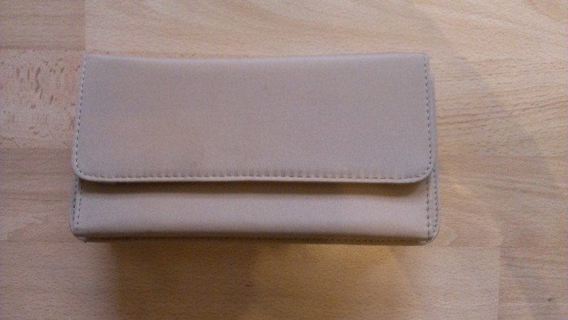 Kuverttasche beige