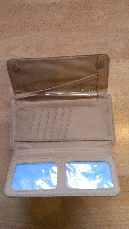 Kuverttasche beige