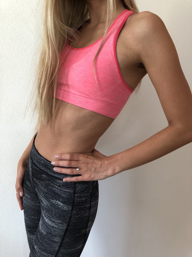 pinker Sport BH