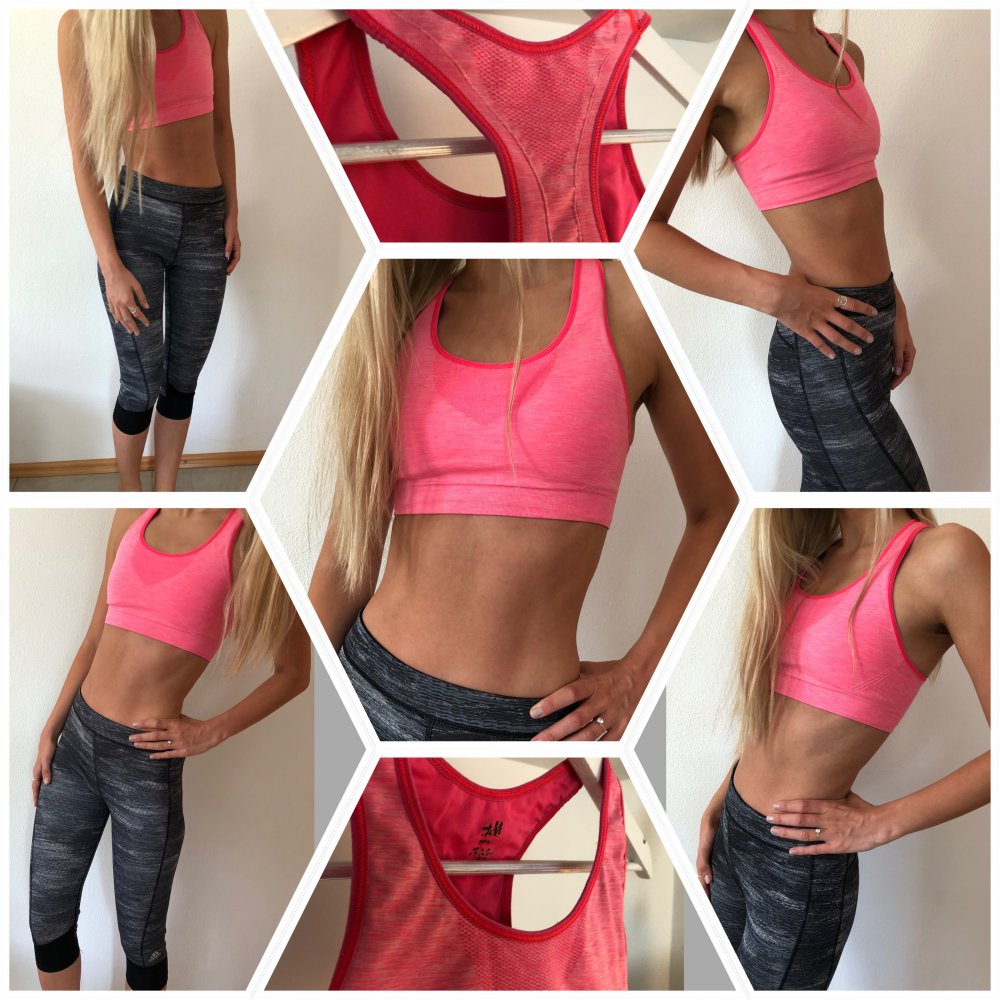 pinker Sport BH