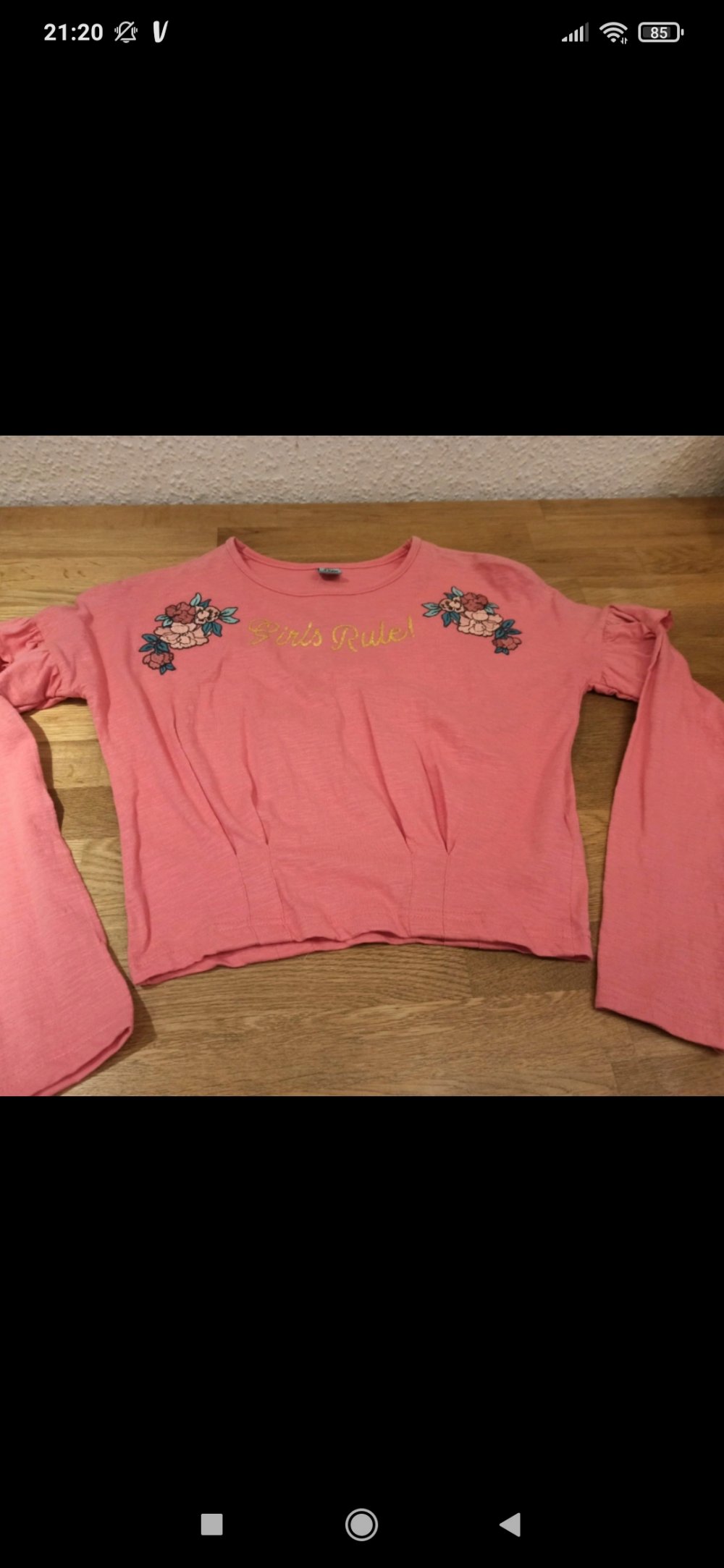 Süßer Langarm T-Shirt, NEU, Größe 146-152