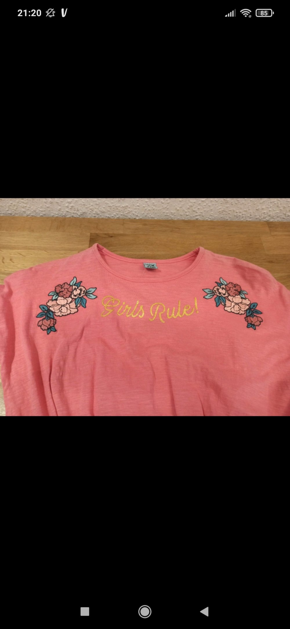 Süßer Langarm T-Shirt, NEU, Größe 146-152