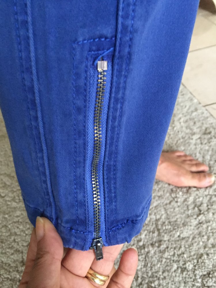 Best Connections Hose Gr.40 royalblau mit RV an der Wade