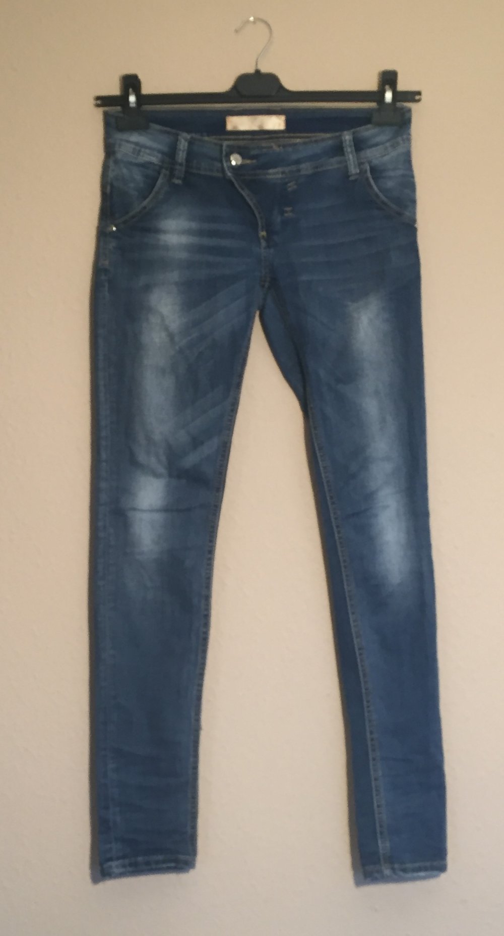 Luxury Queen Super Low Waist Treggings Jeans Gr.36