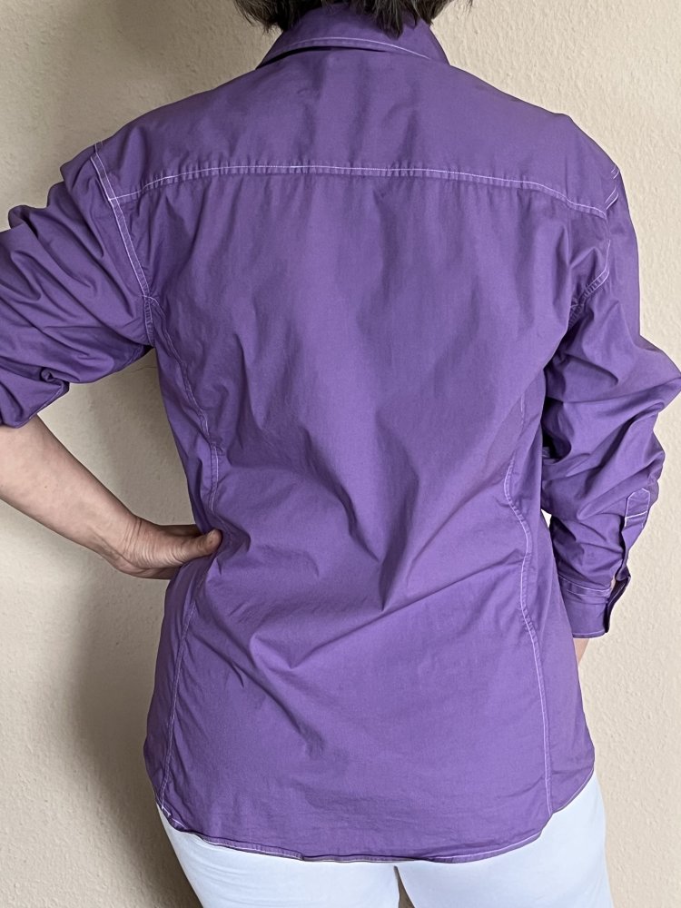 TCM Selected Bluse Gr.XL in Flieder Lila eingefärbt