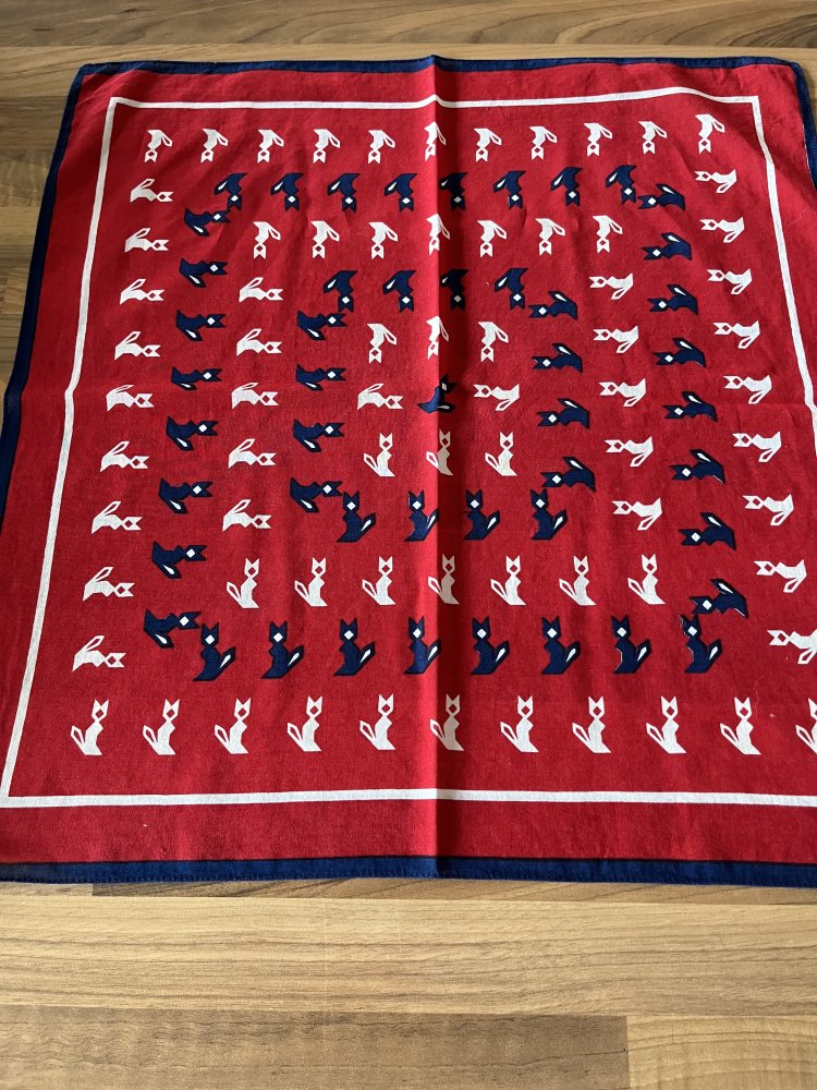 Nikki Tuch Halstuch Baumwolle 45 x 45cm bunt und fröhlich