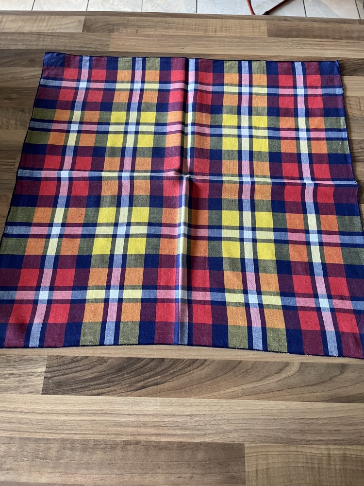 Nikki Tuch Halstuch Baumwolle 45 x 45cm bunt und fröhlich