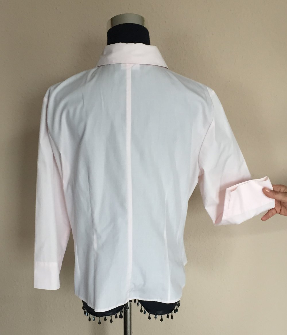 Erfo Basic Bluse Gr.XL hellrose bügelleicht