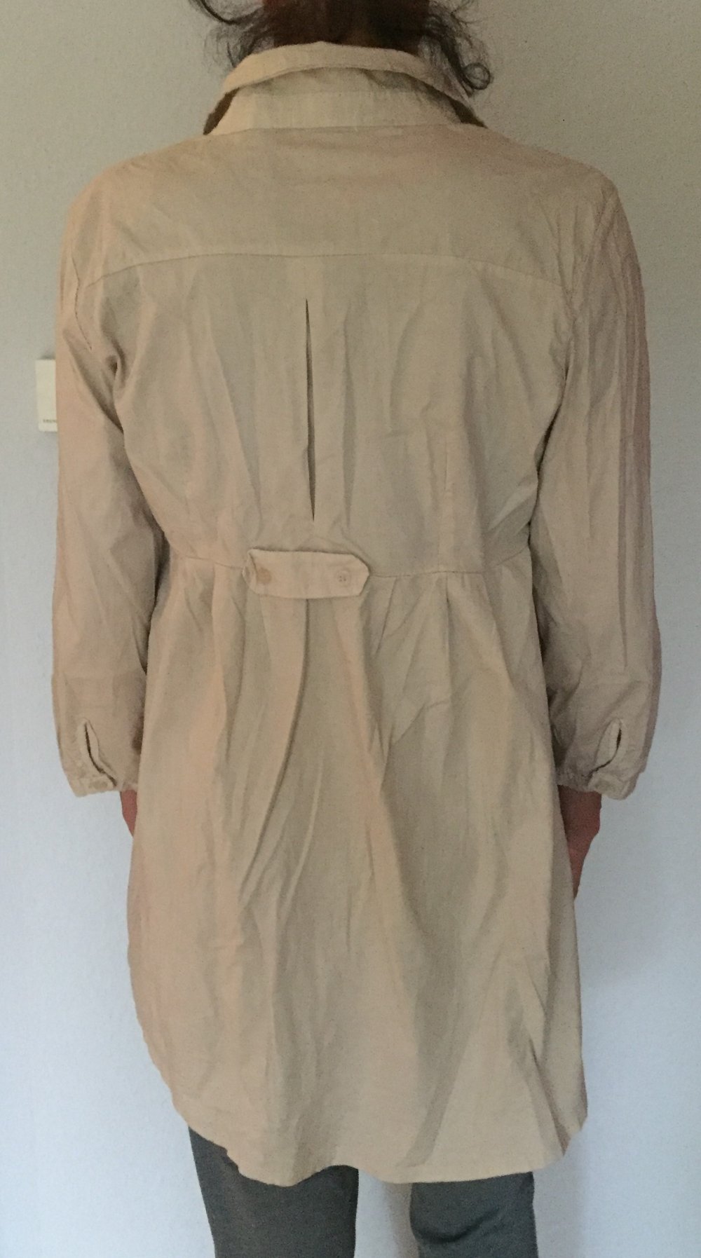 Les Freres Sommer Tunkia Long Bluse Gr.L mit Steg im Rücken