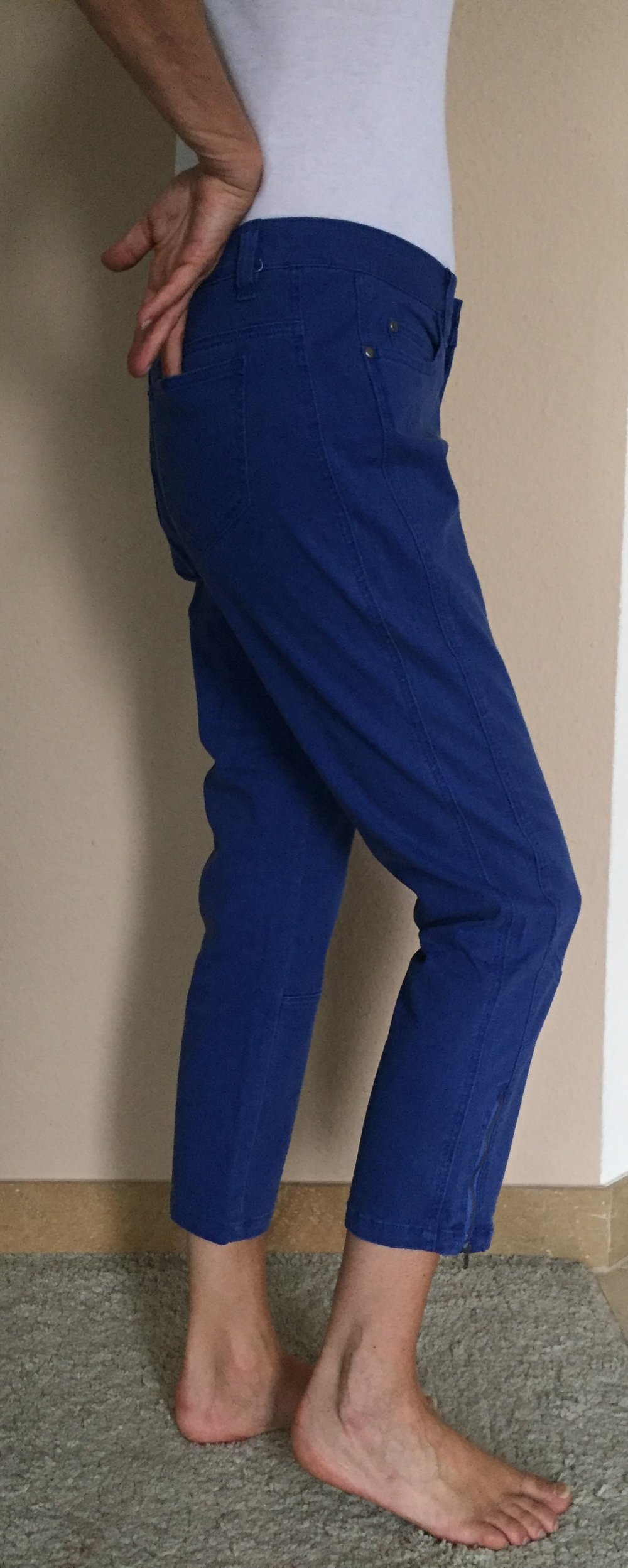 Best Connections Hose Gr.40 royalblau mit RV an der Wade