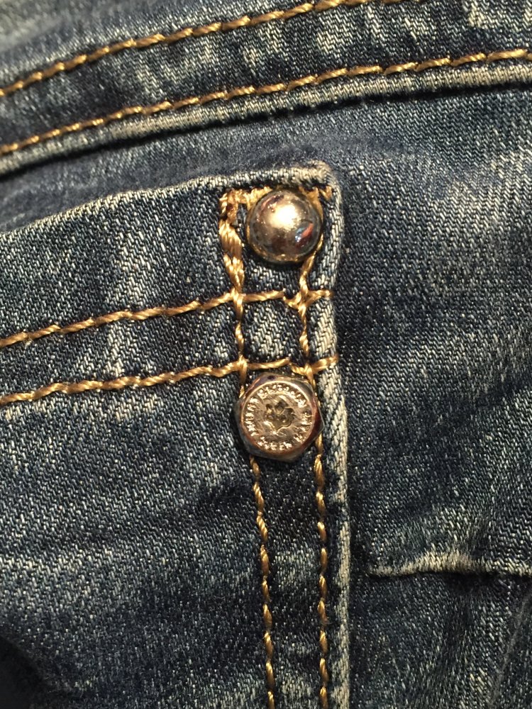 Luxury Queen Super Low Waist Treggings Jeans Gr.36