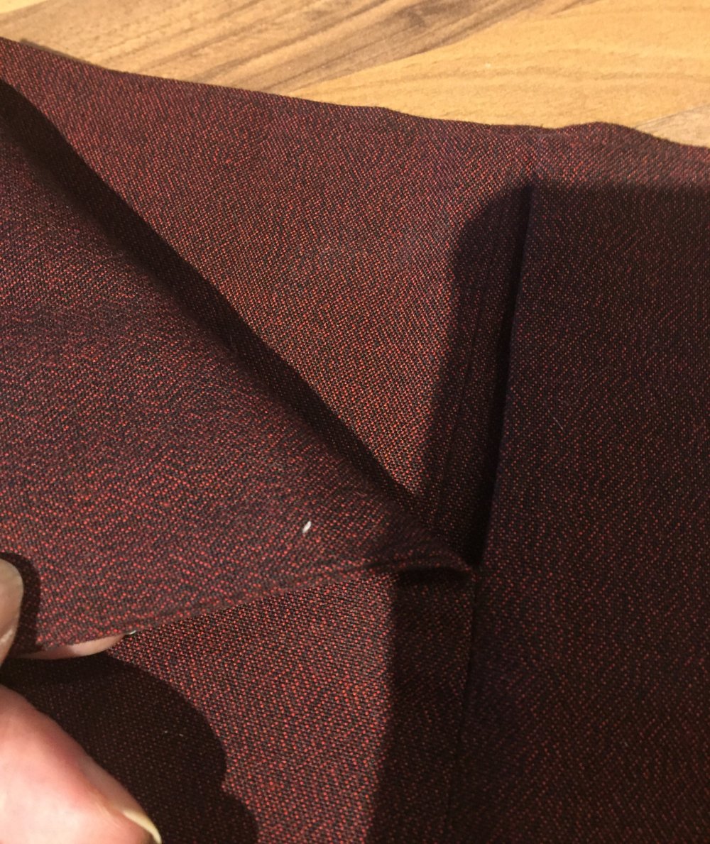 Miss H 7/8 Stiefel Hose Gr.L Bordeaux Farben leicht glänzend