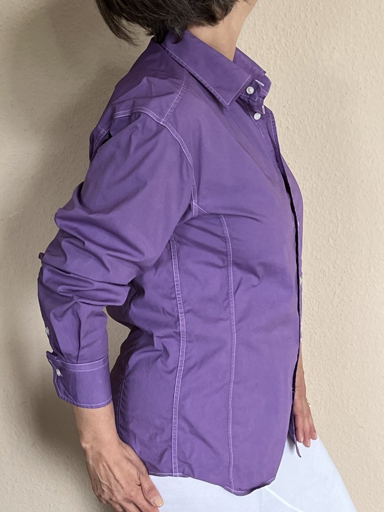 TCM Selected Bluse Gr.XL in Flieder Lila eingefärbt