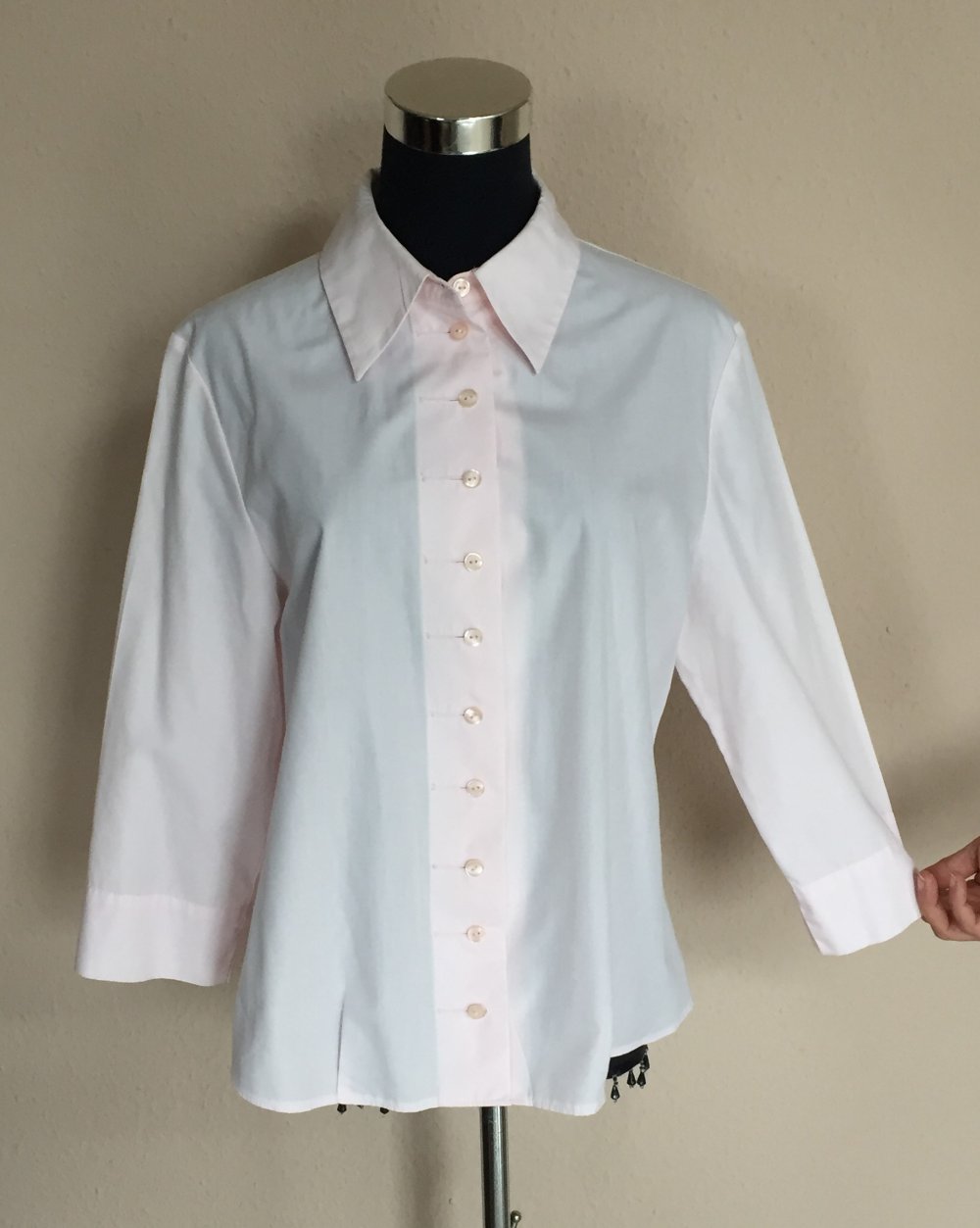 Erfo Basic Bluse Gr.XL hellrose bügelleicht