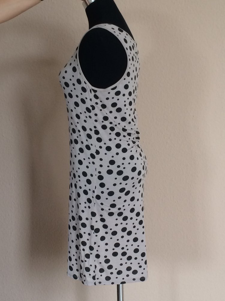 Strandkleid, Tanktop Kleid, Sommerkleid Gr.S Tanktop Kleid Hängerchen gepunktet