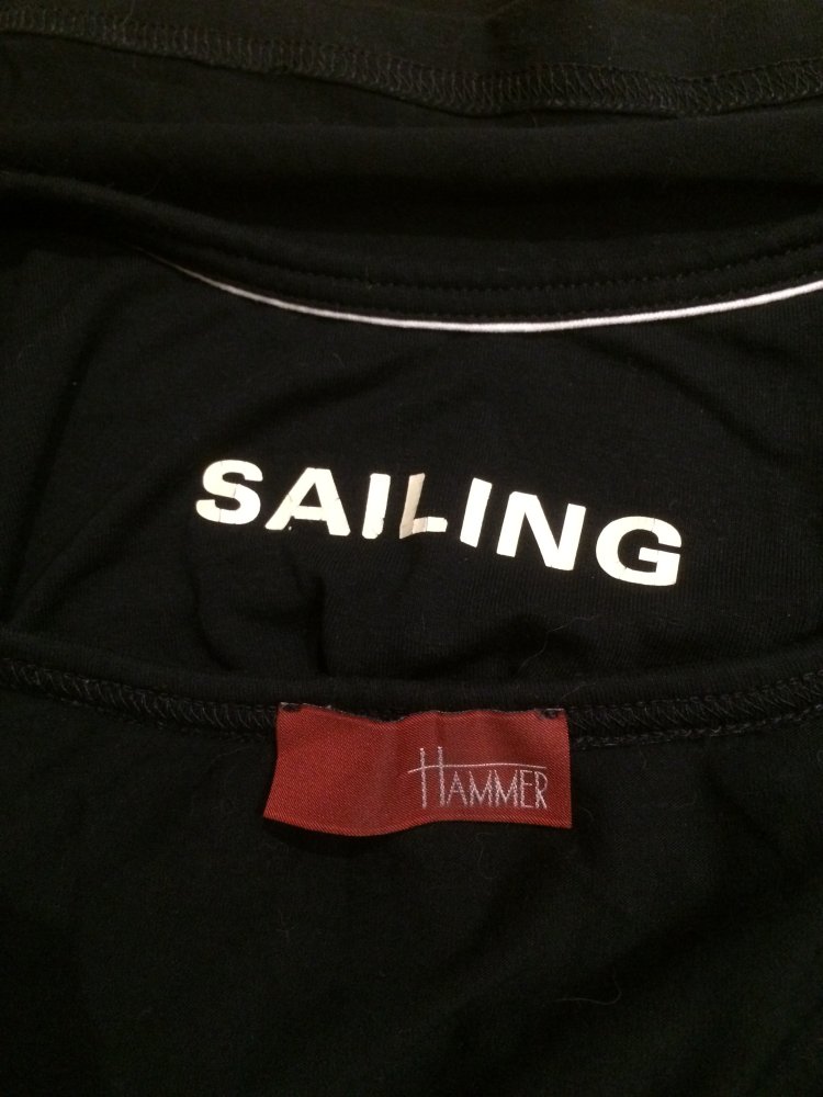Hammer Maritimes Sailing Tank Top Gr.M dunkelblau / weiß