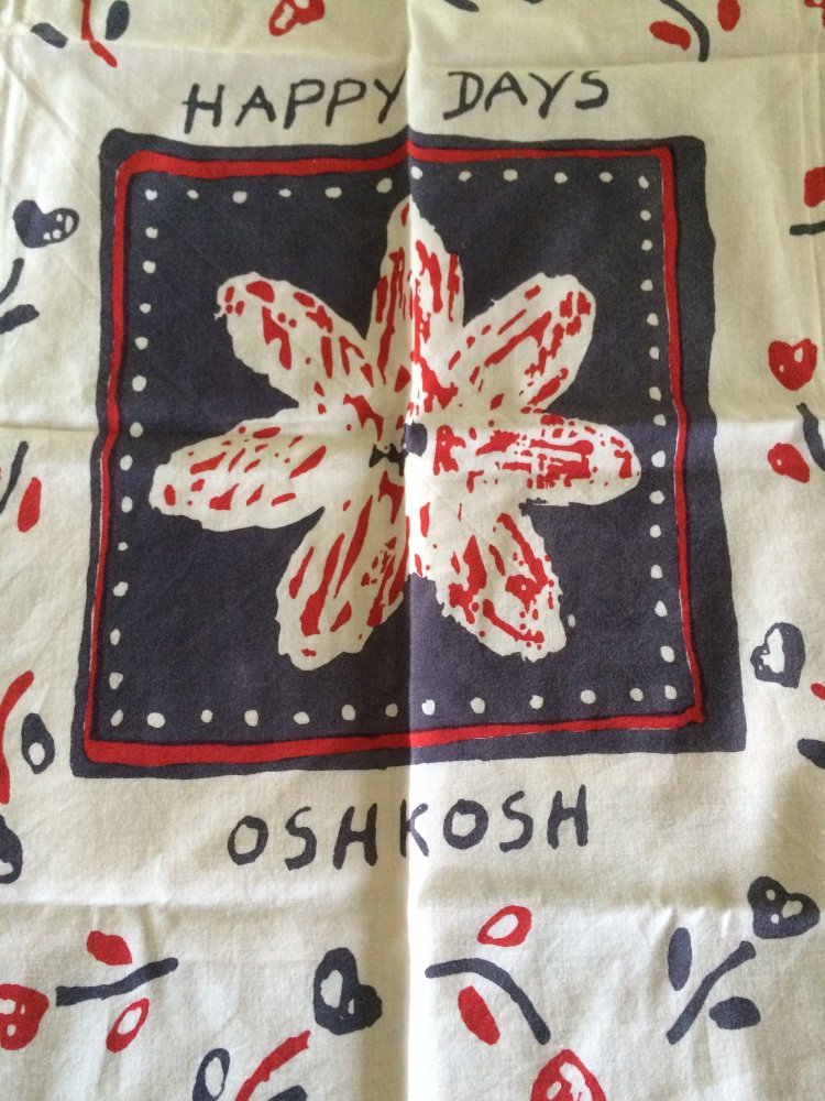Nikki Tuch Halstuch Baumwolle 45 x 45cm bunt und fröhlich