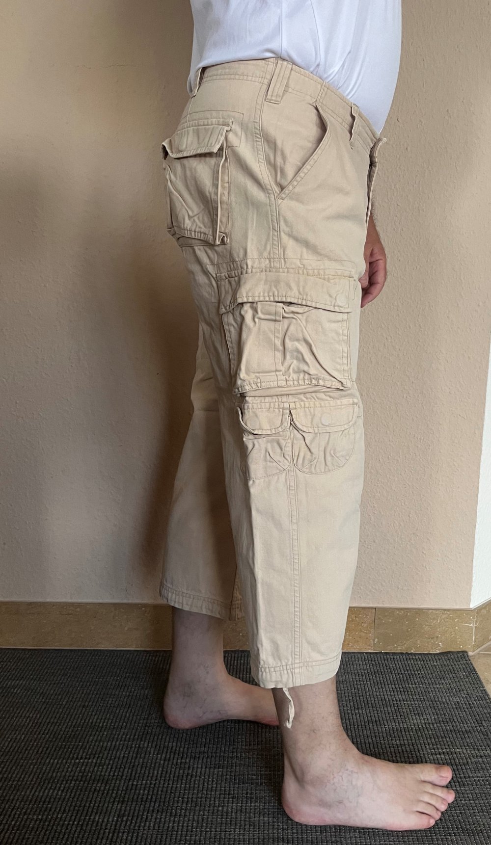 GAP Cargo Shorts Gr.L Cremefarben mit vielen Taschen