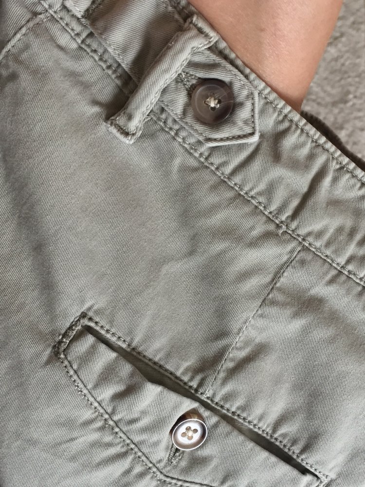 Zara Core Denim Chino Hose Gr.34 mit schmalem Bein