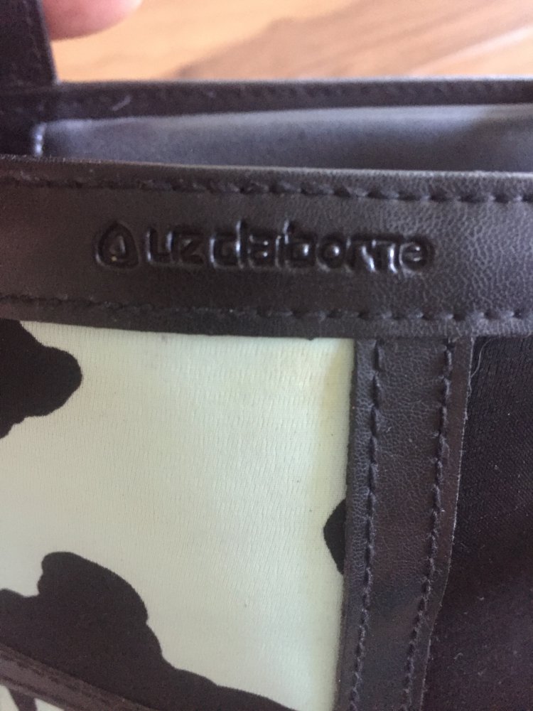 Liz Claiborne Kosmetiktasche / Mini Handtasche / Kulturbeutel